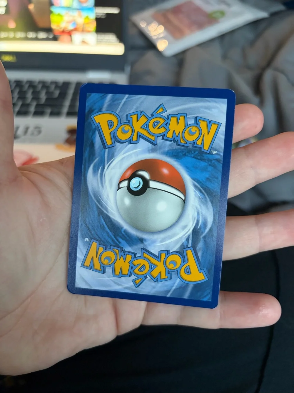 Pikachu Trading Card - Yellow